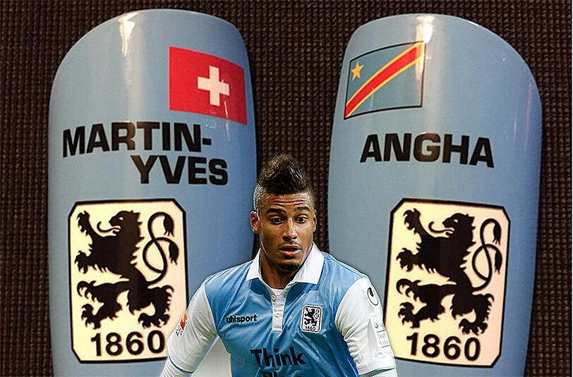 So sehen die Schienbeinschoner vom Löwen-Neuzugang Martin Angha aus.