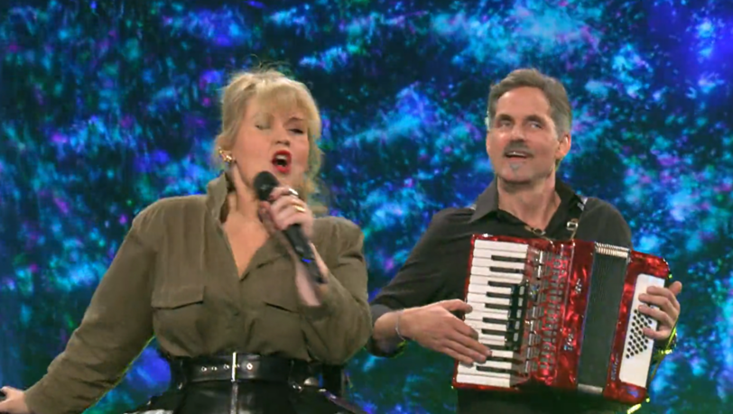Maite Kelly bei ihrem Auftritt in der "Beatrice Egli Show".