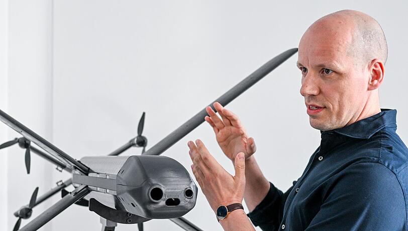 Das Rüstungsunternehmen Helsing - hier Mitgründer Gundbert Scherf - kooperiert künftig mit Schaeffler. (Archivbild)