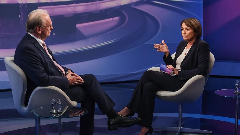 Reiner Haseloff regierte fast 15 Jahre lang in Sachsen-Anhalt. Bei Sandra Maischberger musste er den AfD-Wahlsieg kommentieren. Reiner Haseloff regierte fast 15 Jahre lang in Sachsen-Anhalt. Bei Sandra Maischberger musste er den AfD-Wahlsieg kommentieren.