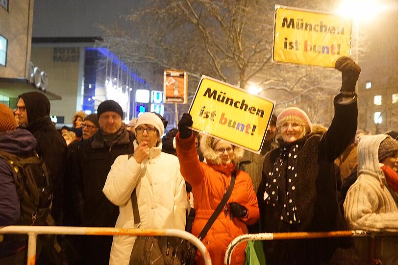 Protest gegen Bagida.