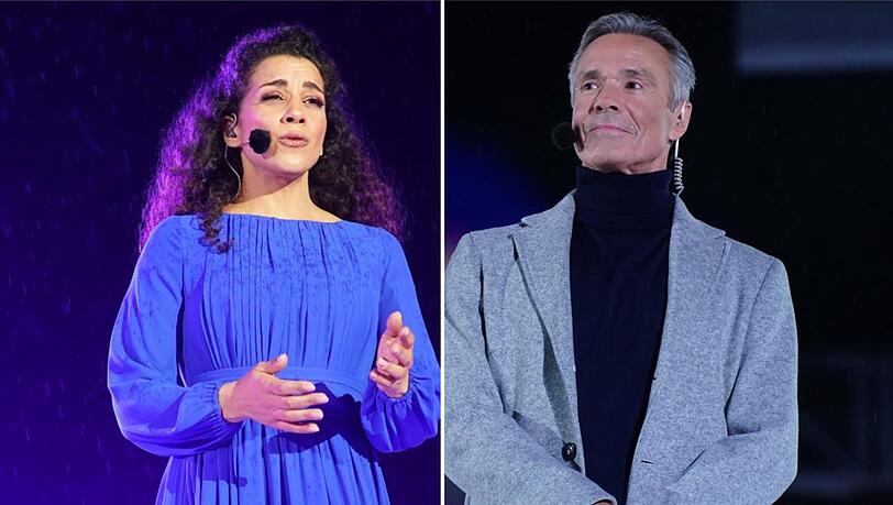 "Die Passion": Viel Lob für Nadja Benaissa und Hannes Jaenicke.
