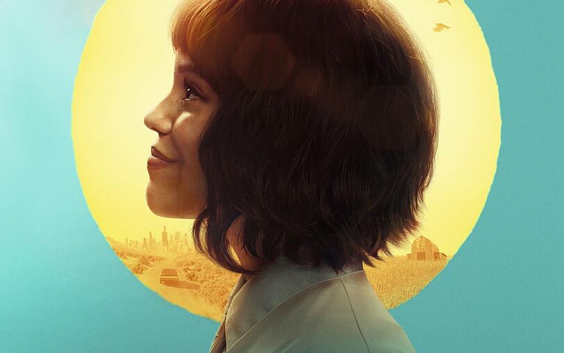 In "Klara und die Sonne" spielt Jenna Ortega eine deutlich fröhlichere Rolle als etwa in der Netflix-Serie "Wednesday". In "Klara und die Sonne" spielt Jenna Ortega eine deutlich fröhlichere Rolle als etwa in der Netflix-Serie "Wednesday".