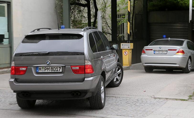 Bilder vom Prozess-Auftakt: Beate Zschäpe wird vorgefahren