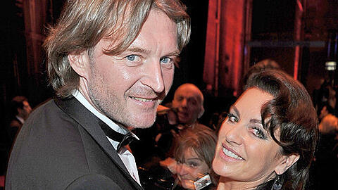 Da waren sie noch vereint: Christine Neubauer und Lambert Dinzinger 2010 auf einer Operngala.