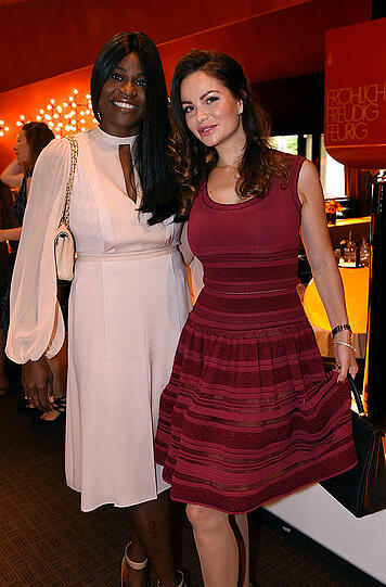 Simone Weissman mit Mary Ann Wahl