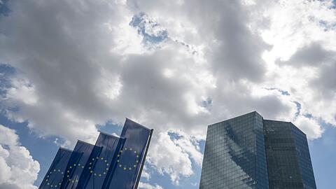 Zentrale der Europäischen Zentralbank in Frankfurt.