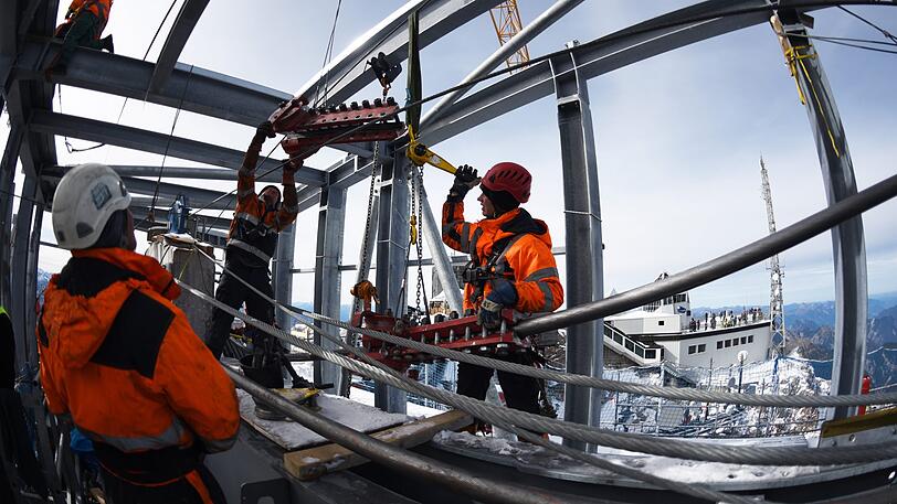 Weitere Bilder von der neuen Seilbahn