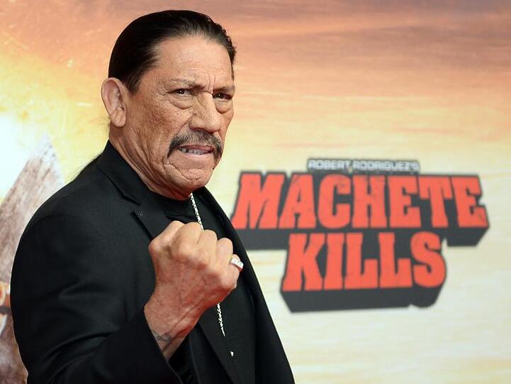 Danny Trejo ist in seinen Filmen oft der harte Kerl.