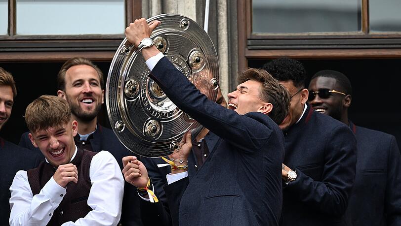 Gesichter einer neuen Bayern-Generation: Tom Bischof (r.) mit Lennart Karl Gesichter einer neuen Bayern-Generation: Tom Bischof (r.) mit Lennart Karl
