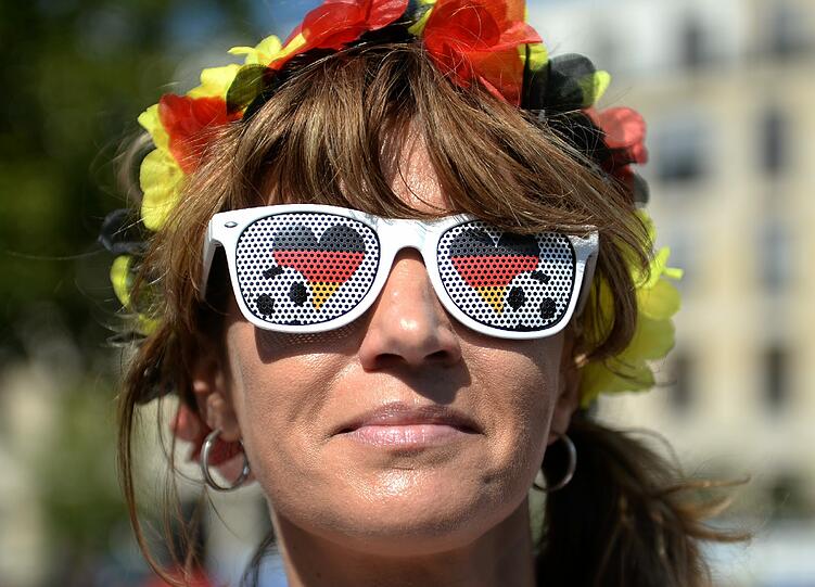 Die Bilder vom Public Viewing.