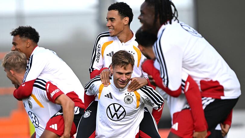DFB-Kapit&auml;n Kimmich (M) m&ouml;chte in der Nationalmannschaft weiter vorangehen.