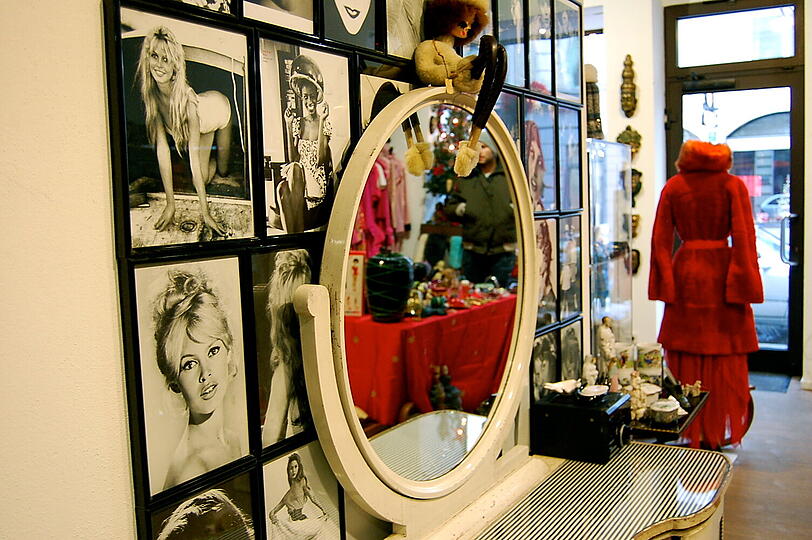Die schönsten Second-Hand-Geschäfte. Hier: Vintage Love, Frauenstraße 22, www.vintageandmore.de