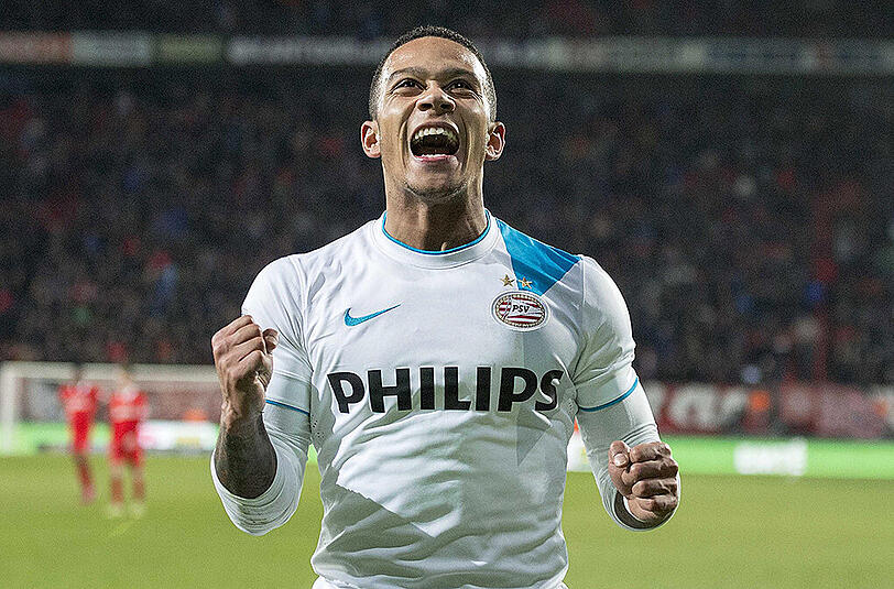 Wird im Sommer wohl zu Manchester United wechseln: Eindhovens Top-Talent Memphis Depay.