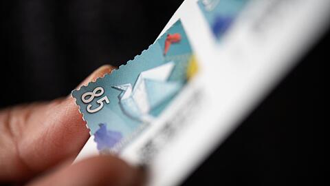 Anfang 2022 verteuerte sich der Inlandsstandardbrief von 80 auf 85 Cent.
