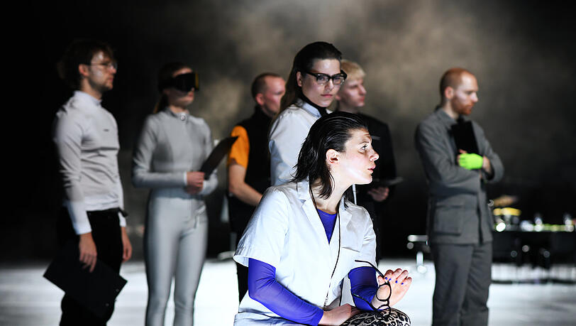 "Der Zauberberg" im Volkstheater. "Der Zauberberg" im Volkstheater.
