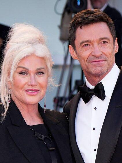 Hugh Jackman und Deborra-Lee Furness im Jahr 2022 in Venedig.