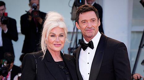 Hugh Jackman und Deborra-Lee Furness im Jahr 2022 in Venedig.