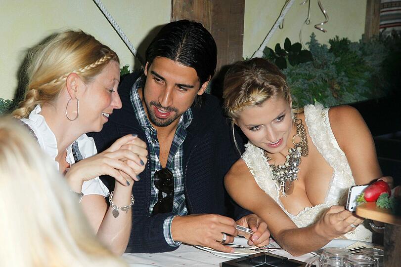 Sami Khediras Freundin, Topmodel Lena Gercke,...