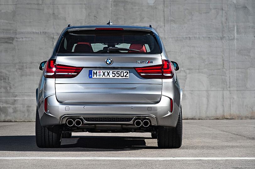 Gut in Form - außen wie innen: Der neue BMW X5 M mit 575 PS.