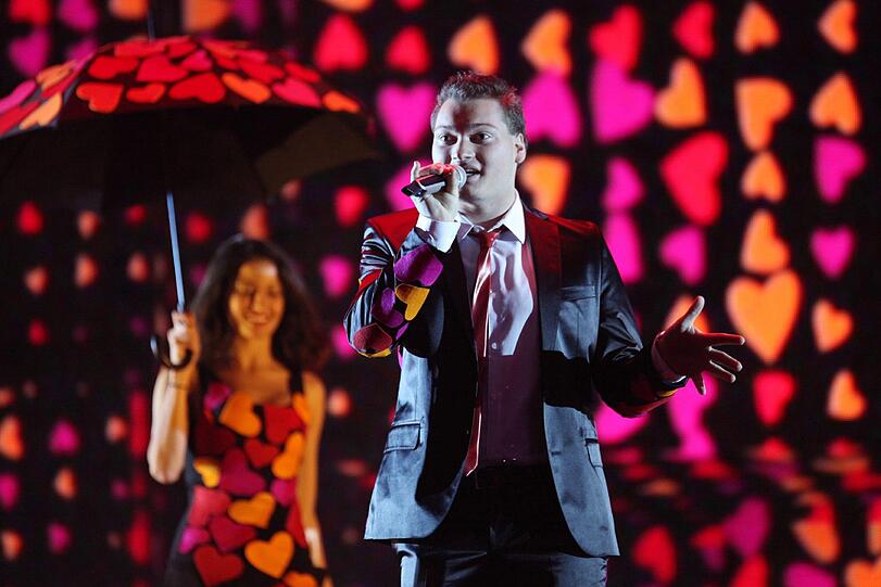 Bilder vom "Supertalent"-Finale am Samstag.