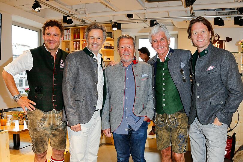 Andreas Meister, Timothy Peach, Hansi Kraus, Frederic Meisner und Mike Kraus