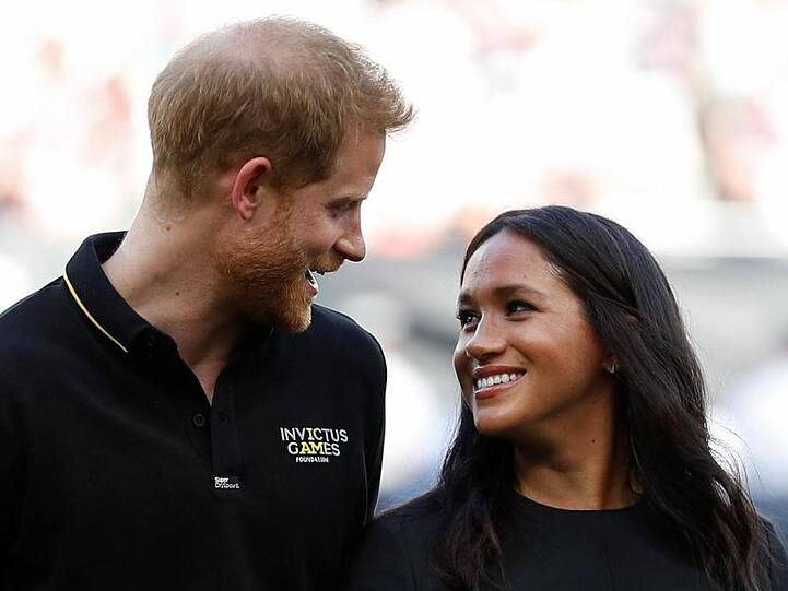 Der britische Prinz Harry und seine Frau, Herzogin Meghan.