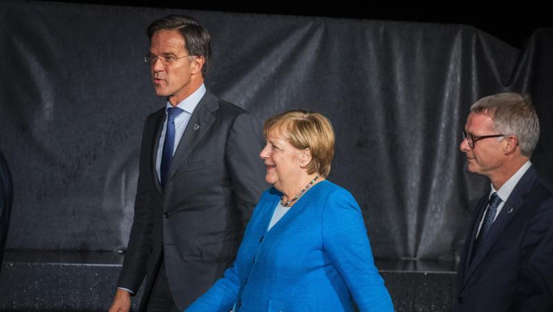 Bundeskanzlerin Angela Merkel trifft mit weiteren EU-Staats- und Regierungschefs im Rahmen eines EU-Westbalkan-Gipfels ein.