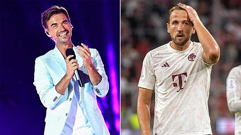 Florian Silbereisen ist im Quotenkampf gegen Harry Kane angetreten.