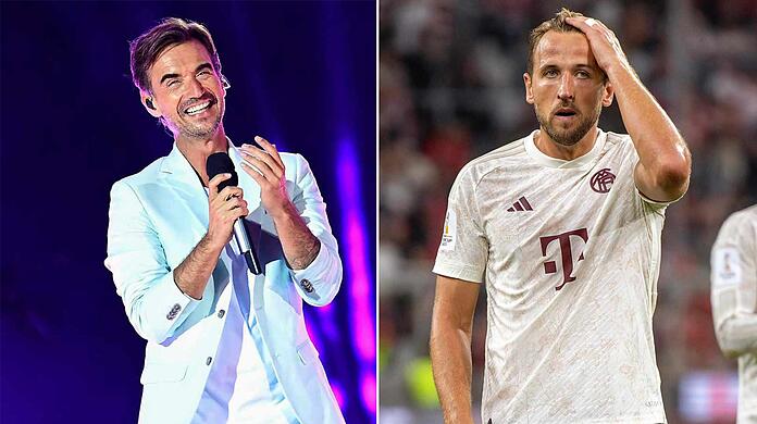 Florian Silbereisen ist im Quotenkampf gegen Harry Kane angetreten.