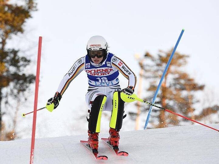 Wurde 14. beinm Slalom in Levi: Maria Wallner.