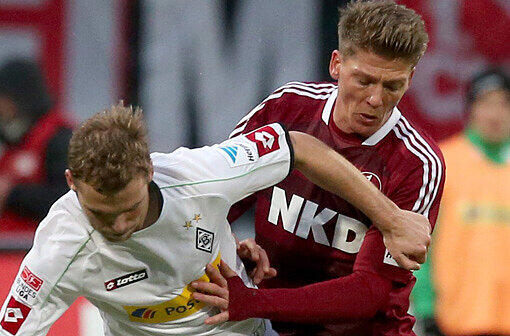 Mike Frantz (r.) brennt auf das Spiel gegen Greuther Fürth am kommenden Sonntag im Grundig Stadion.