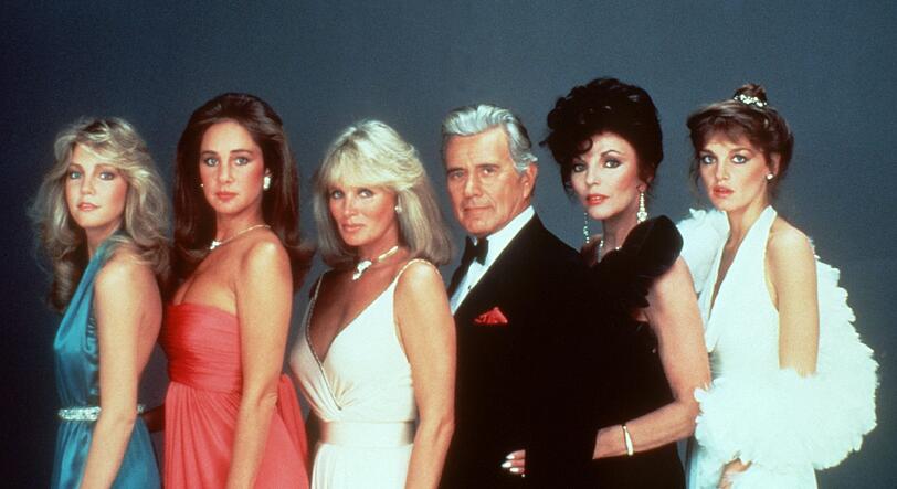 Das Pendant dazu: der Denver Clan mit Joan Collins. Von ihm gab's in den Jahren 1983 - 1988 nur 219 Folgen.