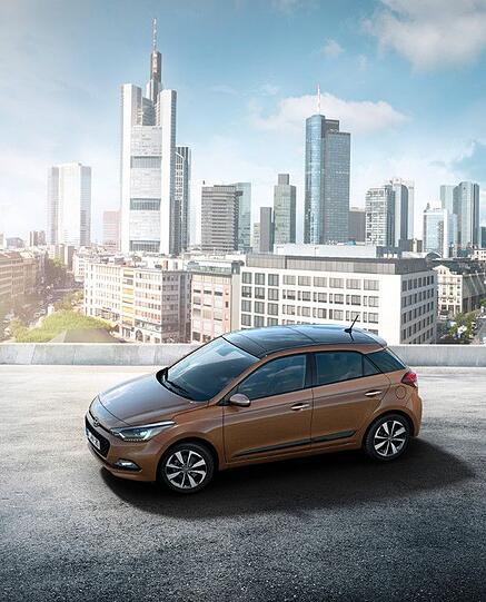 Gefälliges Design, gewachsene Abmessungen: Der neue Hyundai i20.