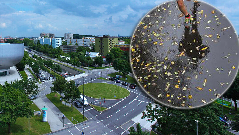 Unten rum frei: Ein halbnackter Jogger schockierte am Petuelring eine Fußgängerin. (Archivbild) Unten rum frei: Ein halbnackter Jogger schockierte am Petuelring eine Fußgängerin. (Archivbild)