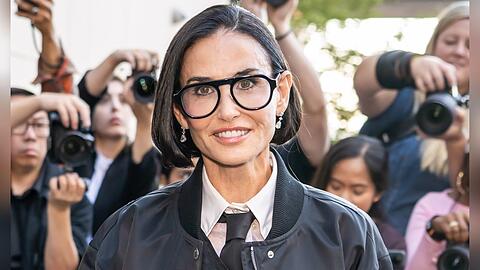 Schauspielerin Demi Moore tr&auml;gt jetzt einen kurzen Bob.