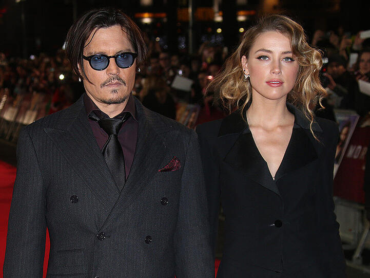 Sie sind ein hübsches Paar, doch anscheinend haben Johnny Depp und Amber Heard Eheprobleme