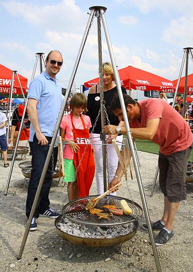 Selbst ist der Grillmeister.