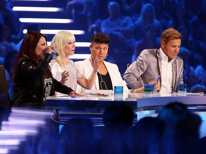 Streitet sich gerne: Die "DSDS"-Jury 2014