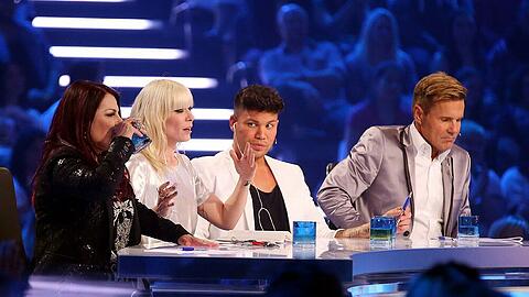 Streitet sich gerne: Die "DSDS"-Jury 2014