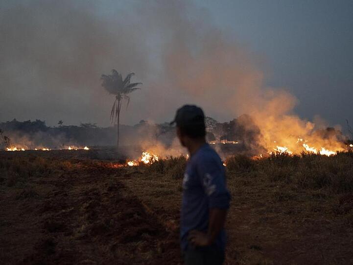 In Brasilien wüten derzeit die schwersten Waldbrände seit Jahren.