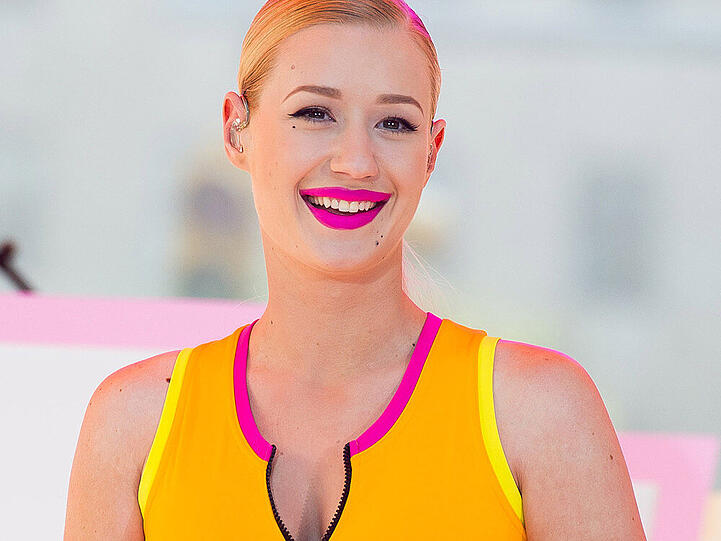 Iggy Azalea bei einem Auftritt für die amerikanische "Today Show"