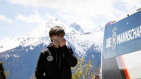Bundestrainer Joachim Löw war schon einen Tag vor der Mannschaft in Tirol.