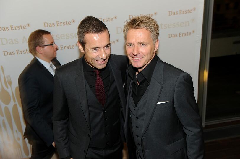 Kai Pflaume (l-r) und Jörg Pilawa