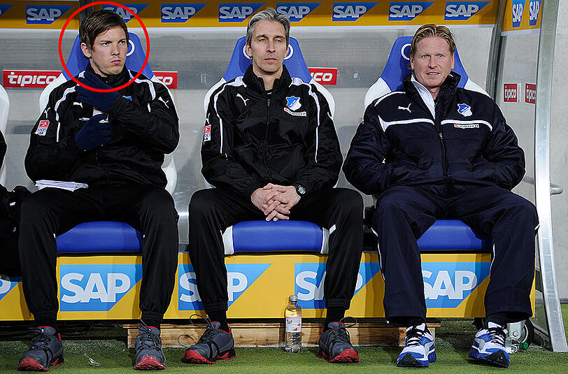 Julian Nagelsmann war unter Markus Gisdol bereits Co-Trainer bei 1899 Hoffenheim.