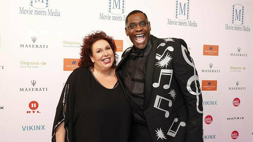 Alphonso Williams und seine Frau Manuela im Jahr 2017