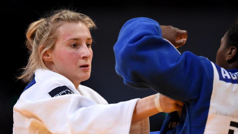 Die deutsche Judo-Kämpferin Martyna Trajdos (l) gehört zu den Favoritinnen. Die deutsche Judo-Kämpferin Martyna Trajdos (l) gehört zu den Favoritinnen.