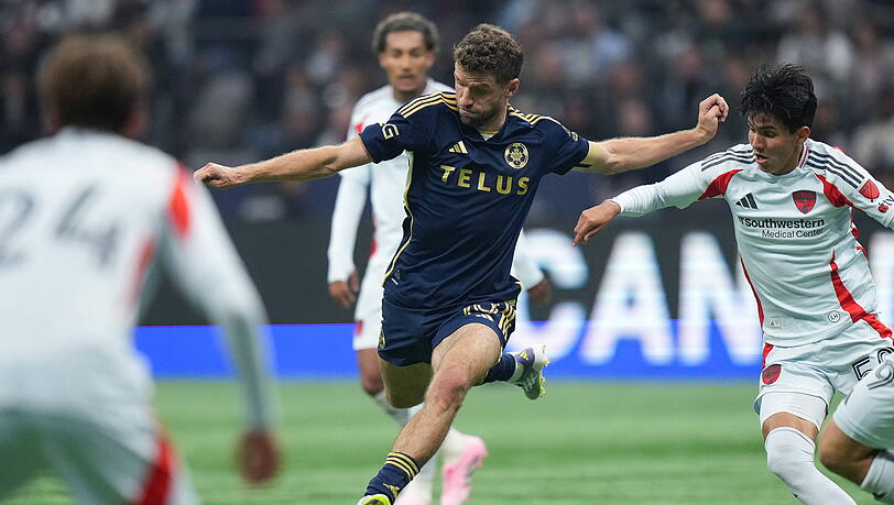 Trifft und trifft und trifft: Thomas Müller bei seinem neuen Klub, den Vancouver Whitecaps.
