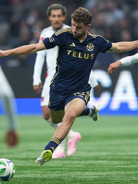 Trifft und trifft und trifft: Thomas Müller bei seinem neuen Klub, den Vancouver Whitecaps.