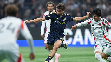Trifft und trifft und trifft: Thomas Müller bei seinem neuen Klub, den Vancouver Whitecaps.
